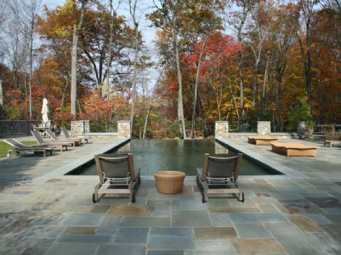 artistic masonry pool coping construction